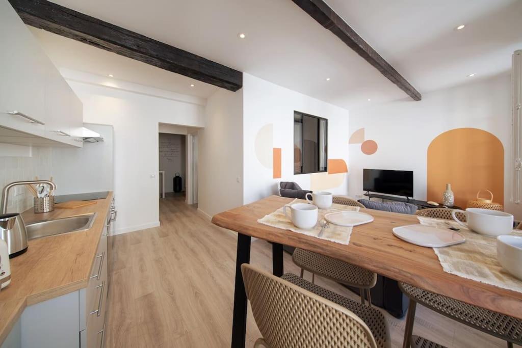 Les Arches - Belle Decoration - Wifi - Ac Clim Apartment วิลเนิฟ-เลส์-อาวิญง ภายนอก รูปภาพ
