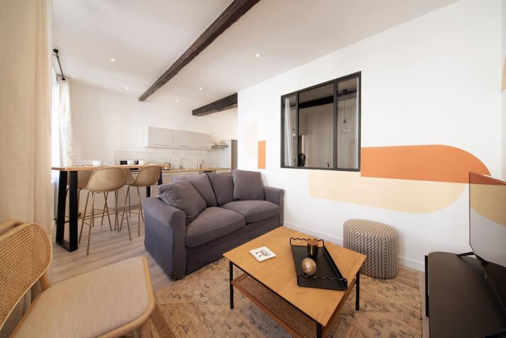 Les Arches - Belle Decoration - Wifi - Ac Clim Apartment วิลเนิฟ-เลส์-อาวิญง ภายนอก รูปภาพ